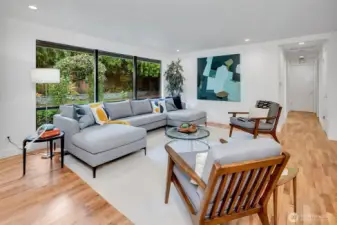 Yes, the home has air conditioning!