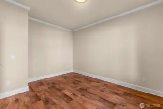 A desk nook option in the office.