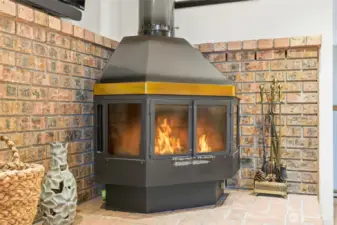 Main lvl - Fireplace (wood burning)