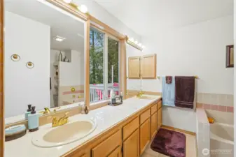 Primary ensuite 5-piece bathroom