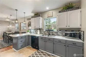 Plenty of counter space