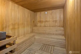 Big Sauna room!