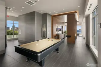 Host big parties at resident lounge on 41st floor!