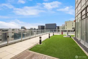 Pet retreat on 41th floor.