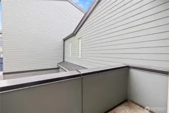 Private Balcony Off Main Floor