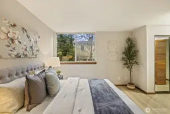 Wake to soft morning light and birds singing right outside your window - you'll be amazed at how peaceful this neighborhood is!