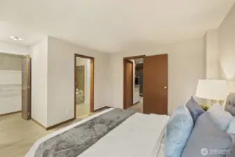 Plenty of room for a king-sized bed in here!