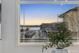 Views from dining area