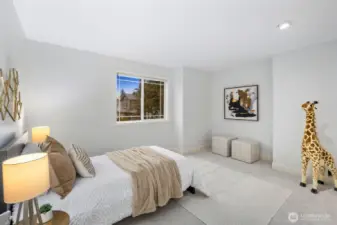 Large bedroom upstairs