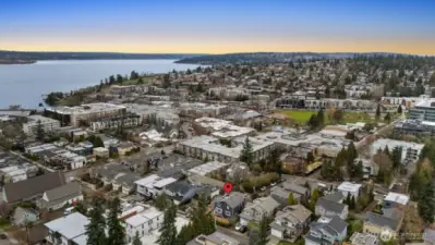 Walkability - google, Kirkland Urban, shops, restaurant, parks, library & Kirkland downtown