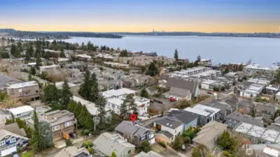 Walk to the waterfront in minutes