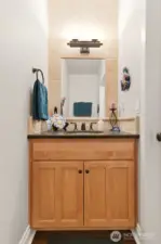 The Half bath for you unit at 704