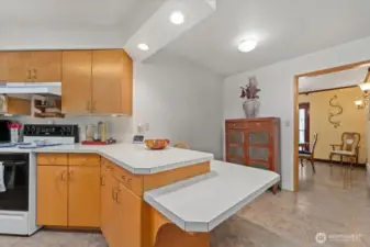 Eating area in Kitchen