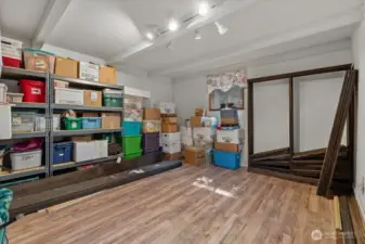 2nd storage room in basement