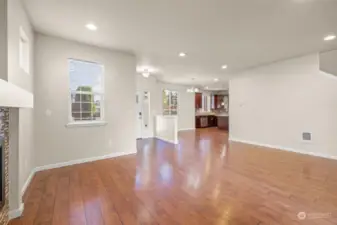 Open floorplan main level