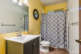 Secondary bathroom