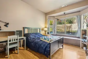 Another generously sized secondary bedroom