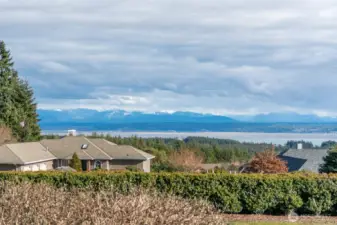 Everyday, you will think, "Are the mountains out?"  And everyday they flirt and expose while the clouds may move in... nevertheless, nature wins, no matter what! Beautiful and natural!