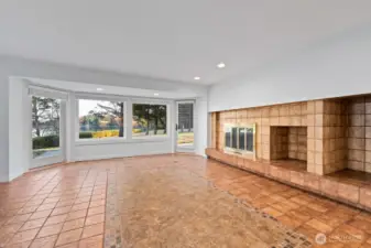 Room off kitchen