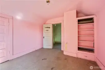 Another view of the second bedroom in the upper level.