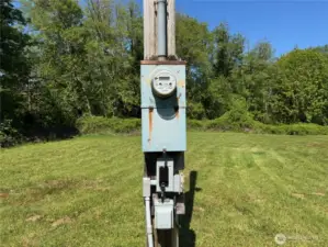 Convenient RV hookup.