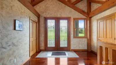 Another shot of main entry area