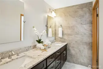 You'll love the heated floors and updated master bathroom!