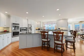 Spacious Kitchen with abundance of natural light