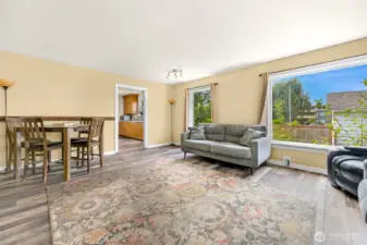 Living Room with eating area