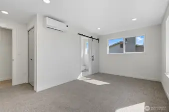 Upper ensuite bedroom and 3/4 bath
