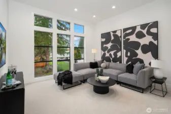 Flexible upper floor bonus room