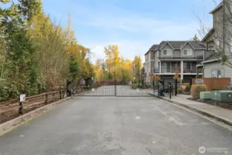 Gated entrance and community!