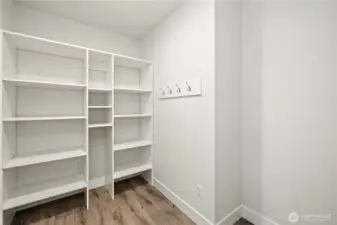 Mudroom Off 3 Car Garage
