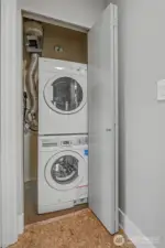 In Unit Washer and Dryer.