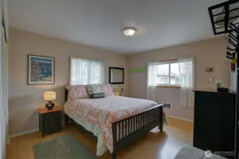 The main Bedroom is perfect.