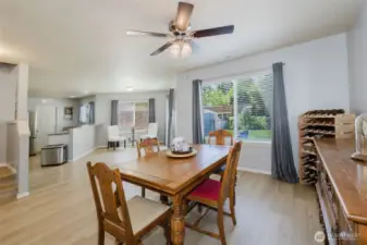 Large dining area