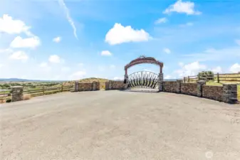 Gated entrance