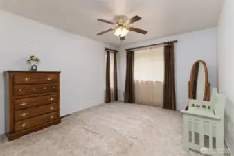 All the bedrooms are spacious
