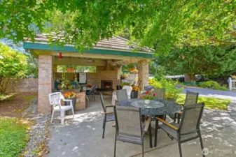 Community grilling space