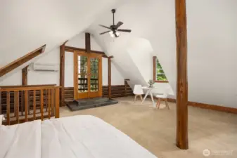 Guests will enjoy their own private balcony.