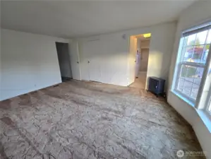 Primary, bath and walk in closet.