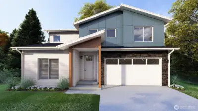 Exterior Rendering. Photo is for representation purposes only.