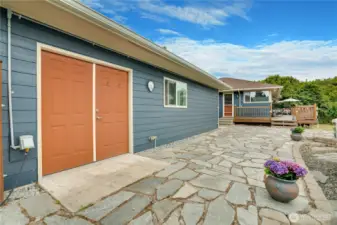 Bring on the toys—double rear garage doors make it simple to load up, stay organized, and head out on your next adventure.