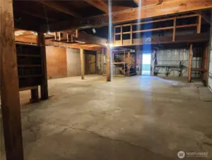 Floor level in shop