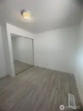 Bedroom (2) Across the hall from the Main bathroom.  9'7" x 8'10"