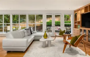 Stunning light filled great room