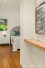 Entrance into primary bedroom