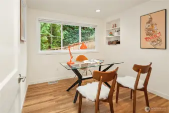 Main floor bedroom/office. You decide.