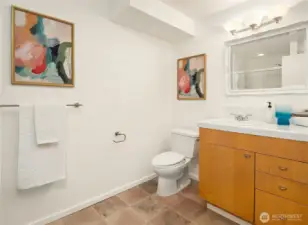 Downstairs bathroom