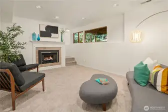 Downstairs bonus space